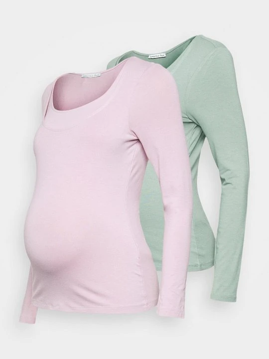 Zdjęcie produktu Bluzka z długim rękawem Anna Field MAMA By Zalando różowy