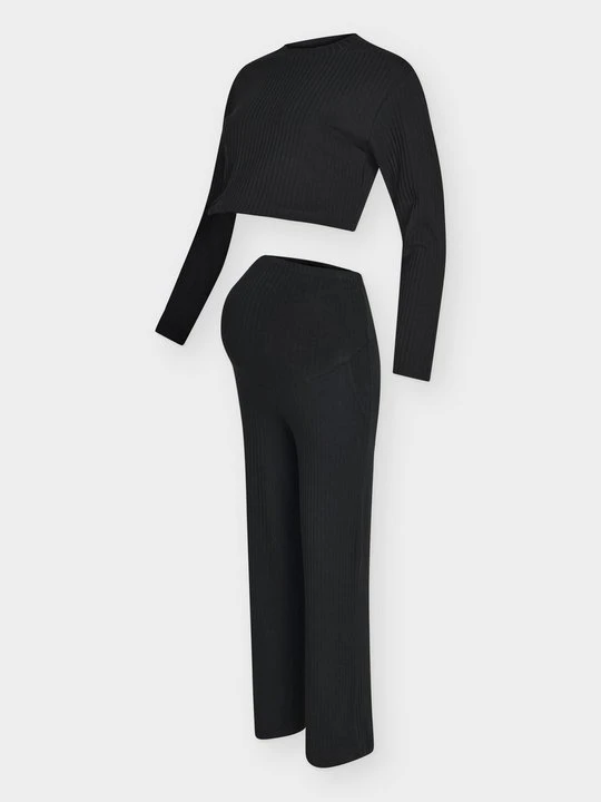 Zdjęcie produktu Bluzka z długim rękawem Anna Field MAMA By Zalando czarny