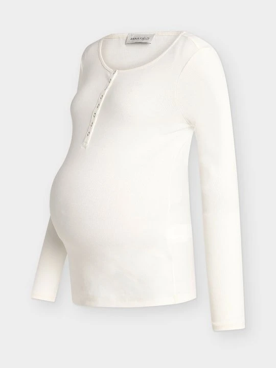 Zdjęcie produktu Bluzka z długim rękawem Anna Field MAMA By Zalando mleczny