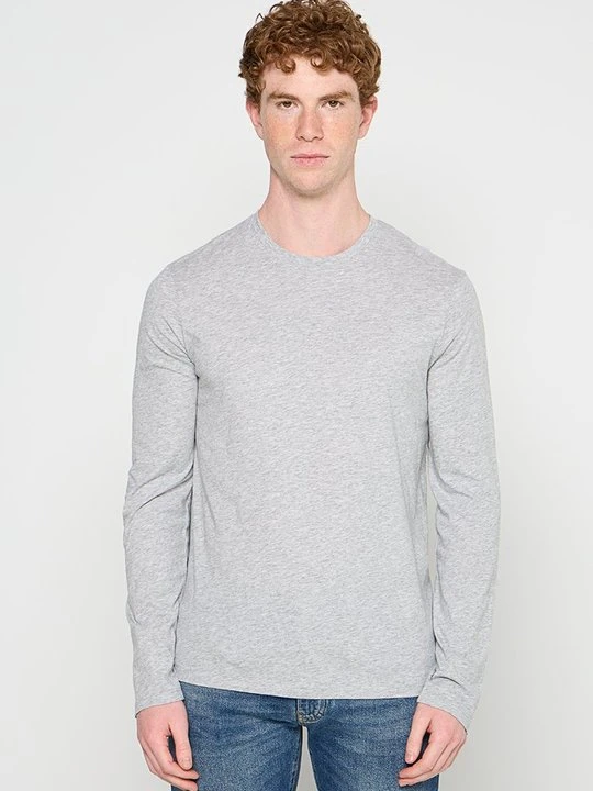Zdjęcie produktu Bluzka z długim rękawem Armani Exchange jasnoszary