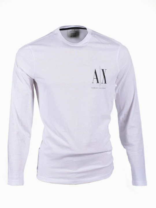Zdjęcie produktu Bluzka z długim rękawem Armani Exchange biały