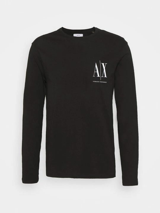 Zdjęcie produktu Bluzka z długim rękawem Armani Exchange czarny