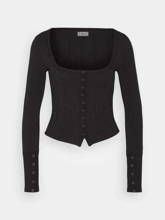 Zdjęcie produktu Bluzka z długim rękawem BDG Urban Outfitters czarny