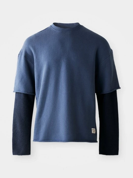 Zdjęcie produktu Bluzka z długim rękawem BDG Urban Outfitters granatowy