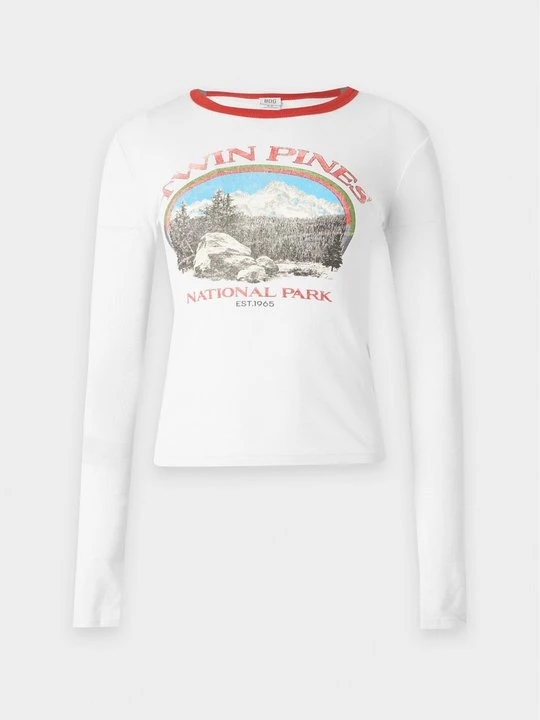 Zdjęcie produktu Bluzka z długim rękawem BDG Urban Outfitters mleczny
