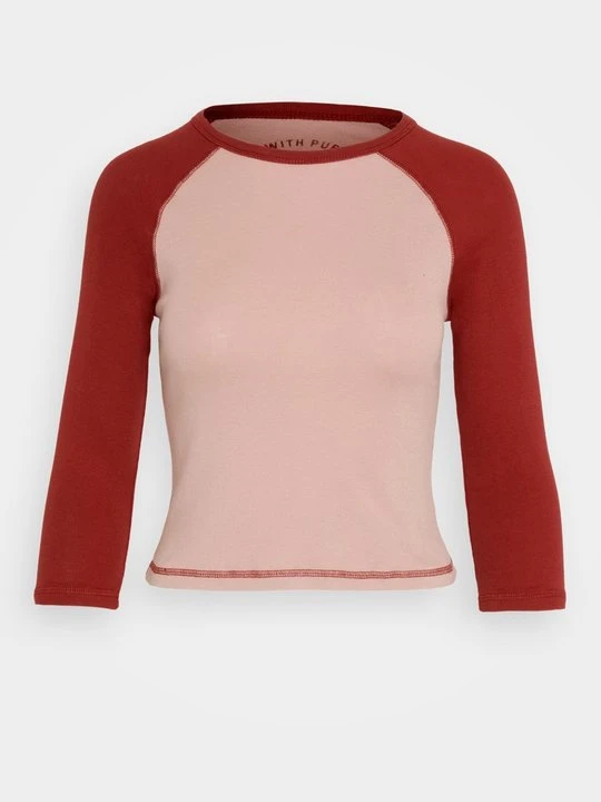 Zdjęcie produktu Bluzka z długim rękawem BDG Urban Outfitters różowy