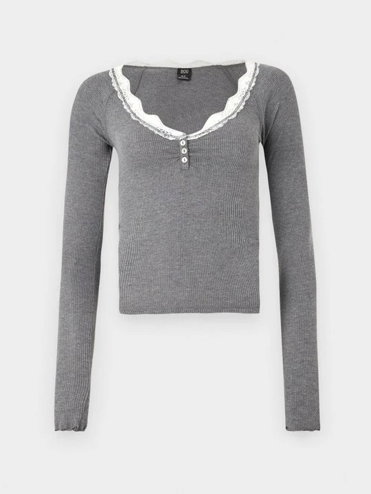 Zdjęcie produktu Bluzka z długim rękawem BDG Urban Outfitters szary