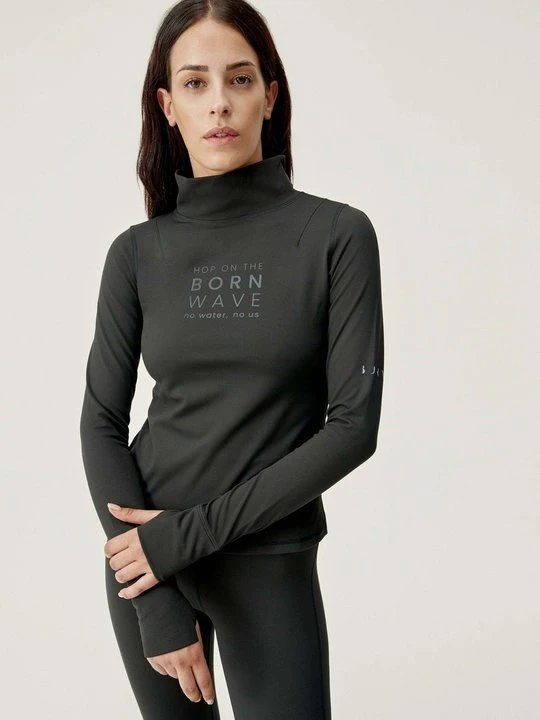 Zdjęcie produktu Bluzka z długim rękawem Born Living Yoga czarny