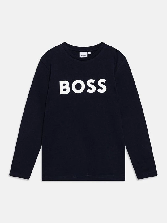 Zdjęcie produktu Bluzka z długim rękawem Boss granatowy