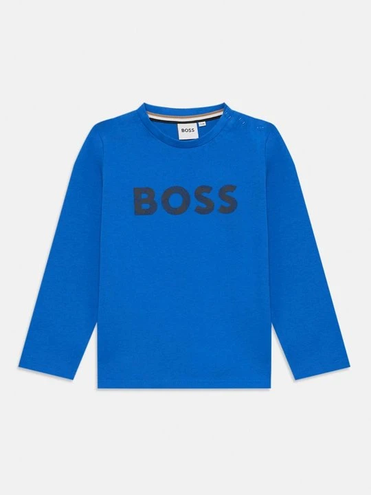 Zdjęcie produktu Bluzka z długim rękawem Boss granatowy
