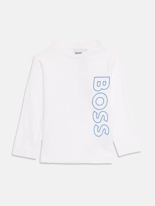 Zdjęcie produktu Bluzka z długim rękawem Boss biały