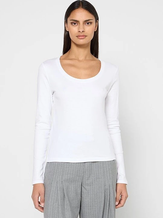 Zdjęcie produktu Bluzka z długim rękawem Calvin Klein biały