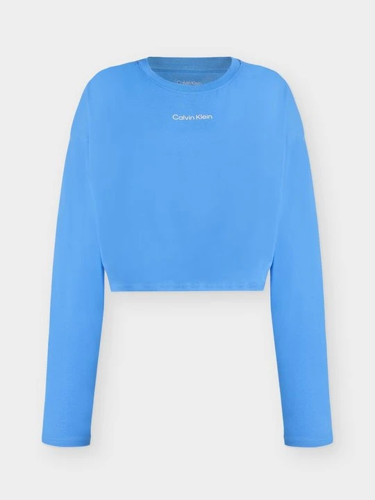 Zdjęcie produktu Bluzka z długim rękawem Calvin Klein jasnoniebieski
