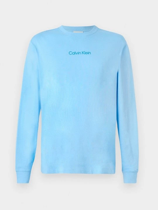 Zdjęcie produktu Bluzka z długim rękawem Calvin Klein jasnoniebieski