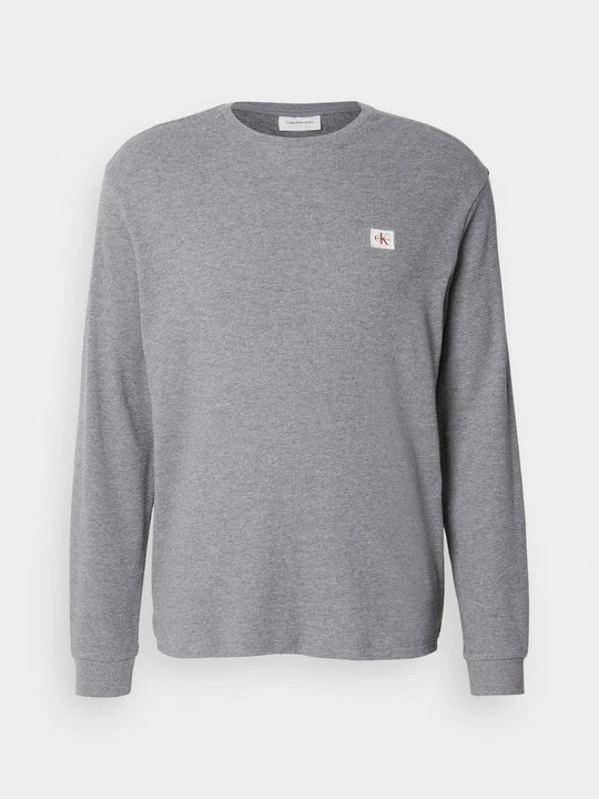 Zdjęcie produktu Bluzka z długim rękawem Calvin Klein Jeans szary