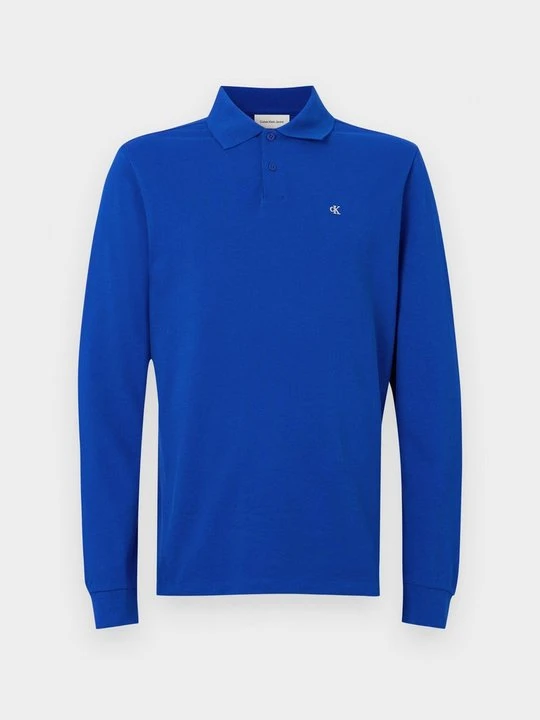 Zdjęcie produktu Bluzka z długim rękawem Calvin Klein Jeans niebieski