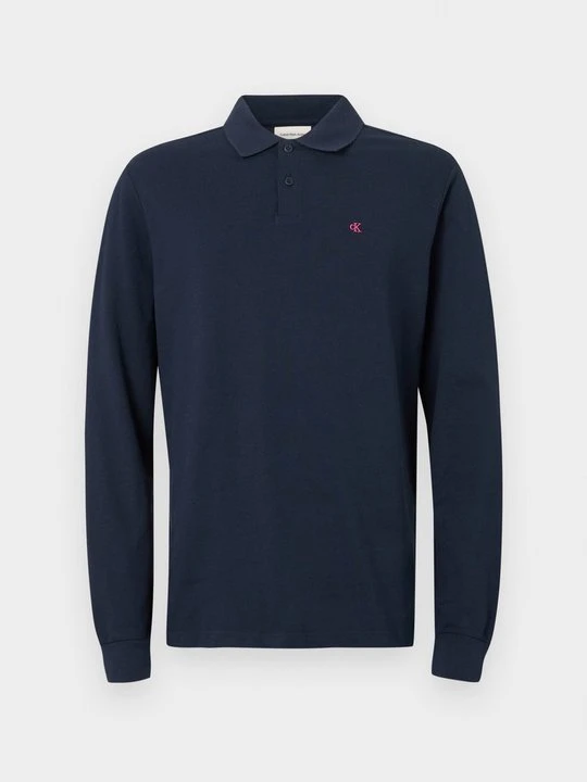 Zdjęcie produktu Bluzka z długim rękawem Calvin Klein Jeans granatowy
