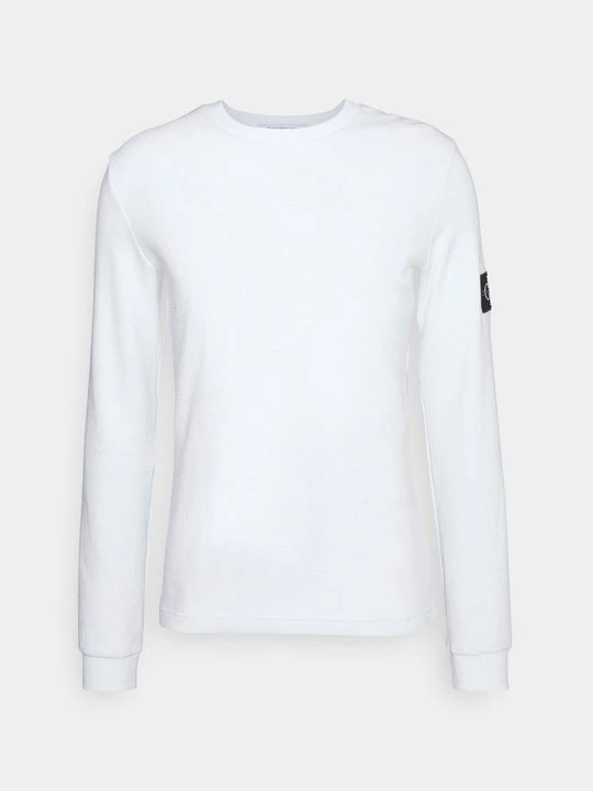 Zdjęcie produktu Bluzka z długim rękawem Calvin Klein Jeans biały