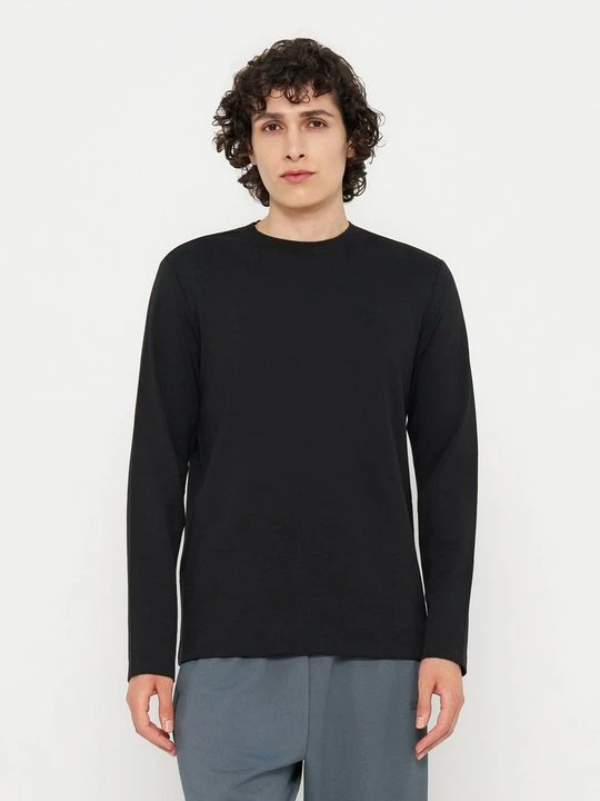 Zdjęcie produktu Bluzka z długim rękawem Calvin Klein Jeans czarny