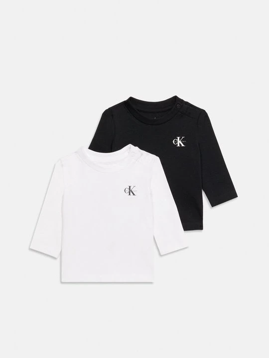 Zdjęcie produktu Bluzka z długim rękawem Calvin Klein Jeans czarny