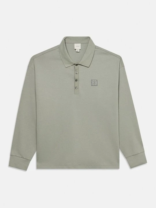 Zdjęcie produktu Bluzka z długim rękawem Calvin Klein Jeans jasnozielony