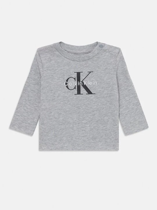 Zdjęcie produktu Bluzka z długim rękawem Calvin Klein Jeans szary