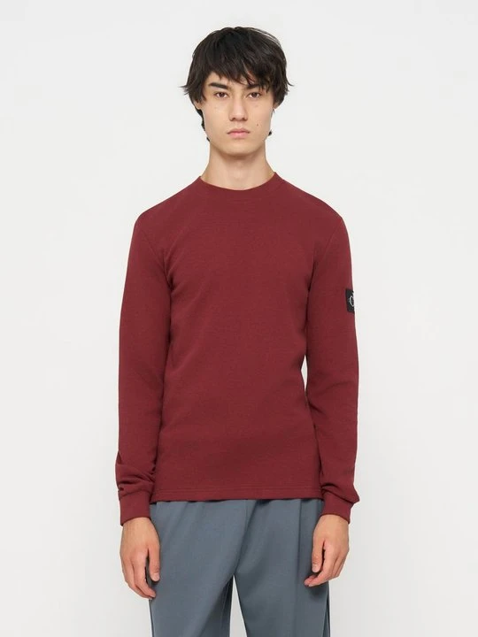 Zdjęcie produktu Bluzka z długim rękawem Calvin Klein Jeans zielony