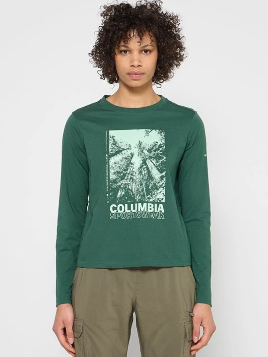 Zdjęcie produktu Bluzka z długim rękawem Columbia zielony