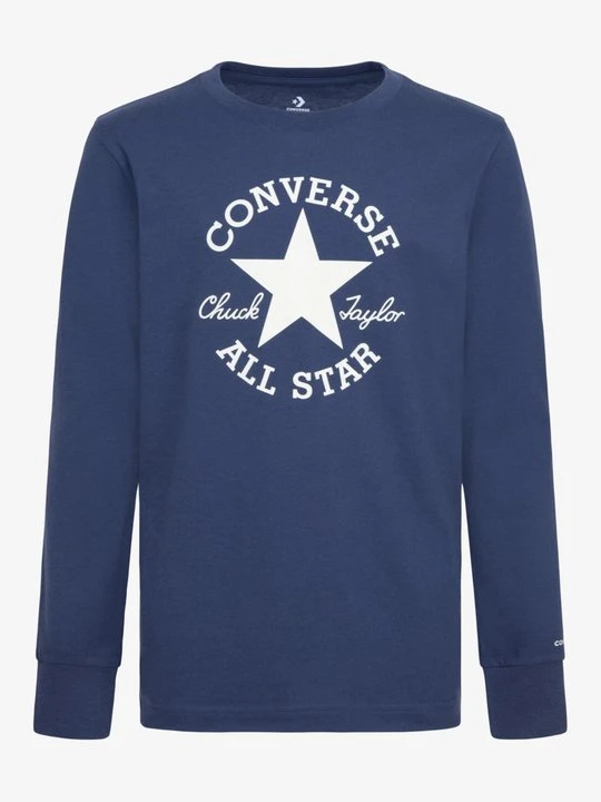 Zdjęcie produktu Bluzka z długim rękawem Converse granatowy