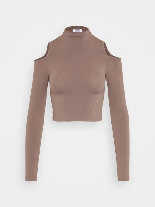 Zdjęcie produktu Bluzka z długim rękawem Cotton On brązowy