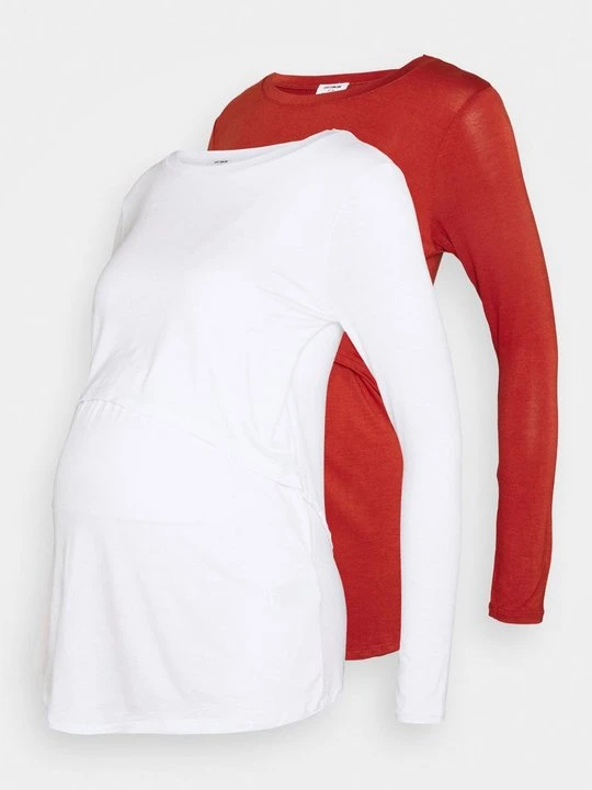 Zdjęcie produktu Bluzka z długim rękawem Cotton On czerwony