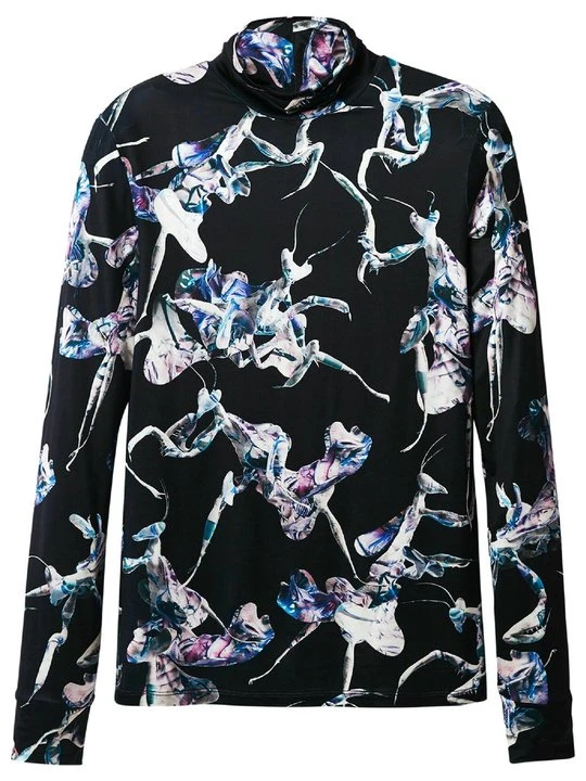 Zdjęcie produktu Bluzka z długim rękawem Desigual czarny