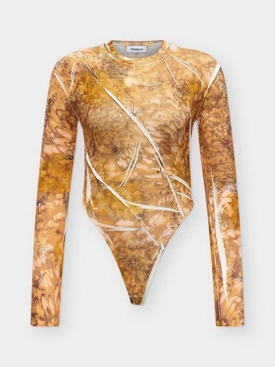 Zdjęcie produktu Bluzka z długim rękawem Desigual czarny