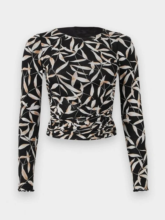 Zdjęcie produktu Bluzka z długim rękawem Diane Von Furstenberg czarny