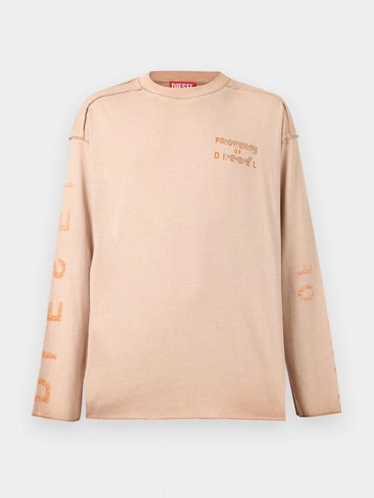 Zdjęcie produktu Bluzka z długim rękawem Diesel bleached denim