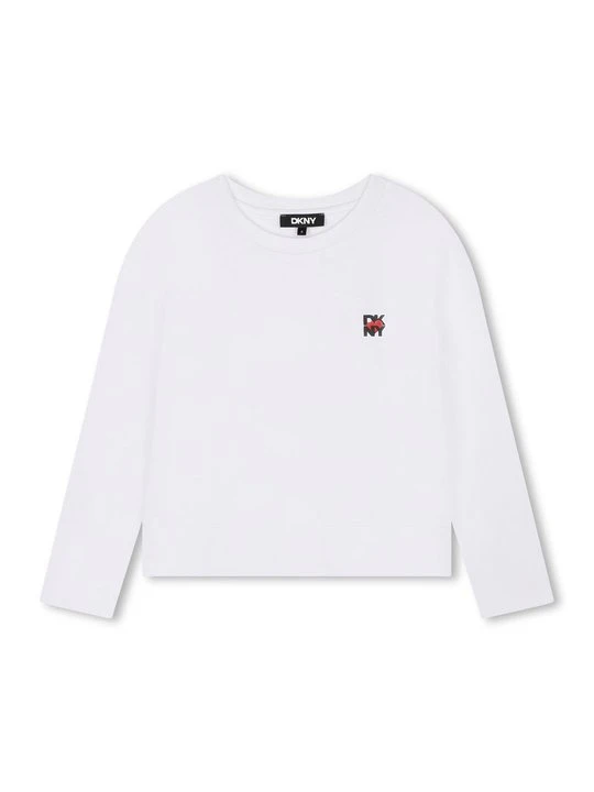 Zdjęcie produktu Bluzka z długim rękawem DKNY biały