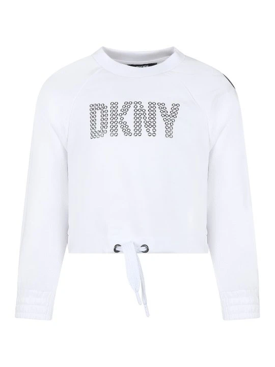 Zdjęcie produktu Bluzka z długim rękawem DKNY biały