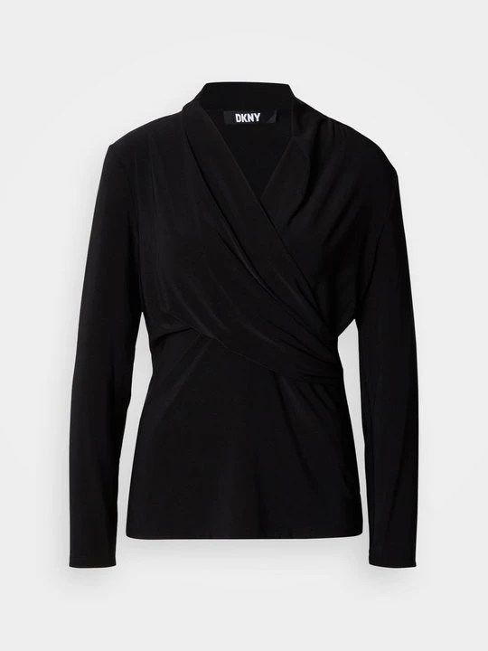 Zdjęcie produktu Bluzka z długim rękawem DKNY czarny