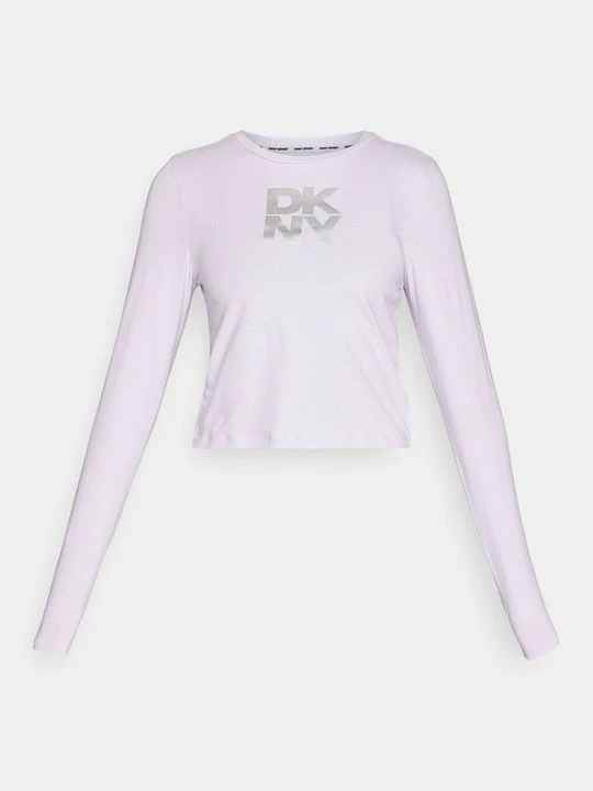 Zdjęcie produktu Bluzka z długim rękawem DKNY fioletowy