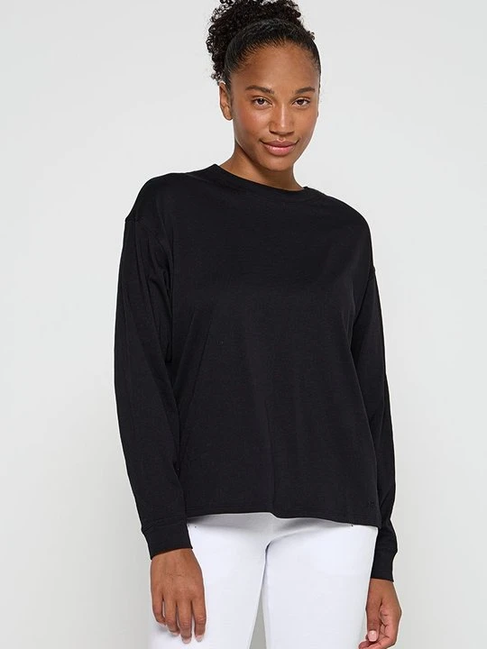 Zdjęcie produktu Bluzka z długim rękawem DKNY czarny