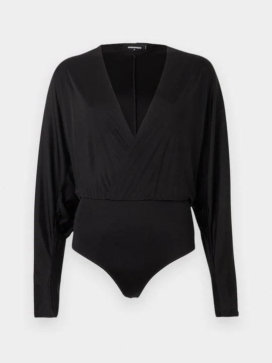 Zdjęcie produktu Bluzka z długim rękawem Dsquared2 czarny