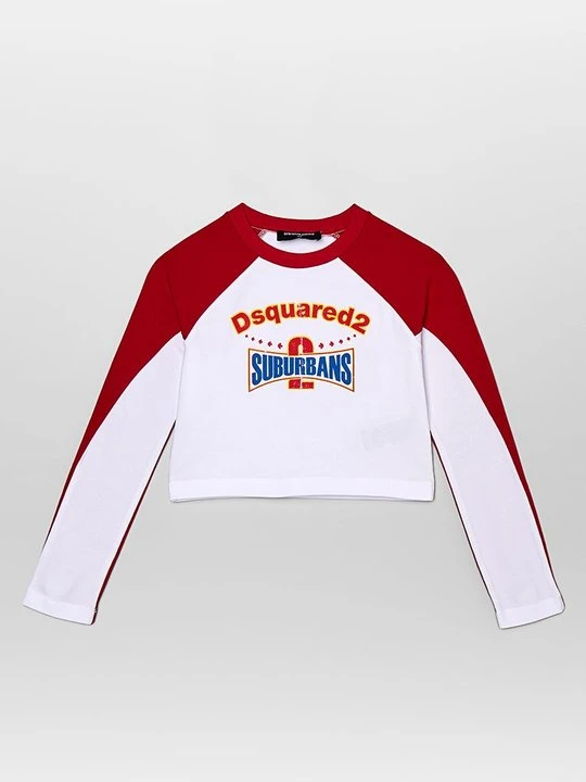 Zdjęcie produktu Bluzka z długim rękawem Dsquared2 biały