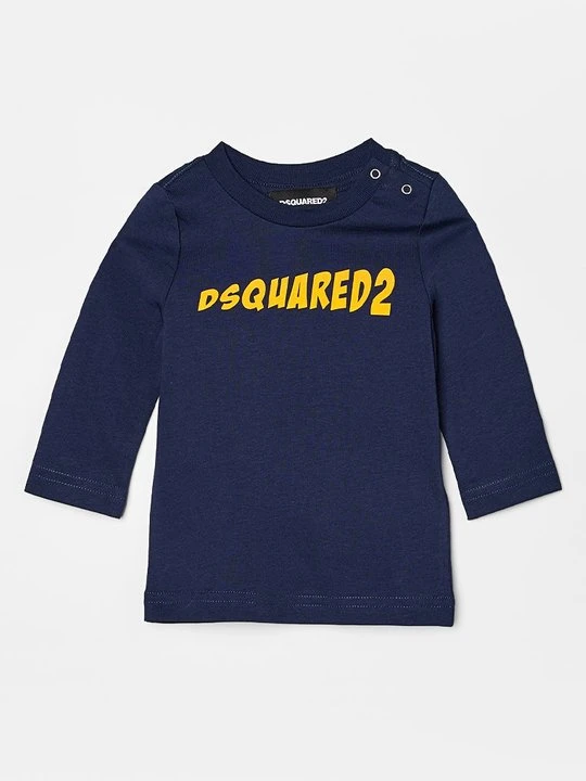 Zdjęcie produktu Bluzka z długim rękawem Dsquared2 niebieski