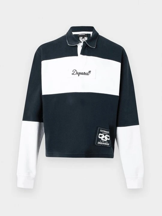 Zdjęcie produktu Bluzka z długim rękawem Dsquared2 granatowy