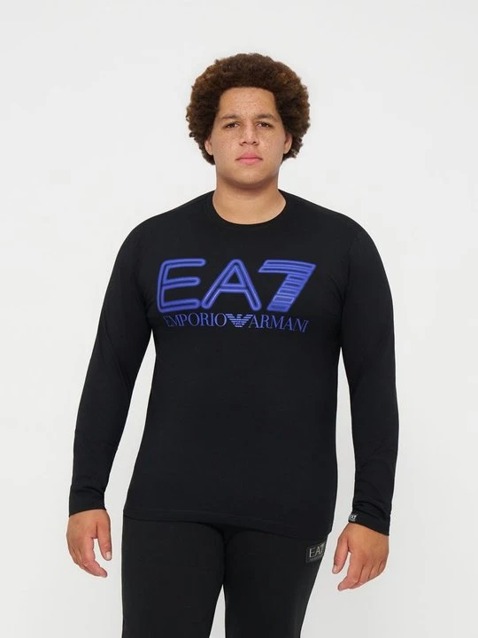 Zdjęcie produktu Bluzka z długim rękawem EA7 Emporio Armani czarny