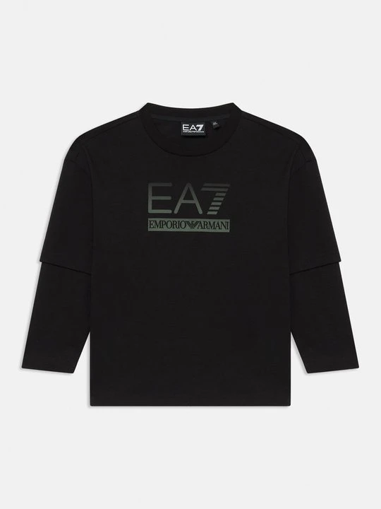 Zdjęcie produktu Bluzka z długim rękawem EA7 Emporio Armani czarny