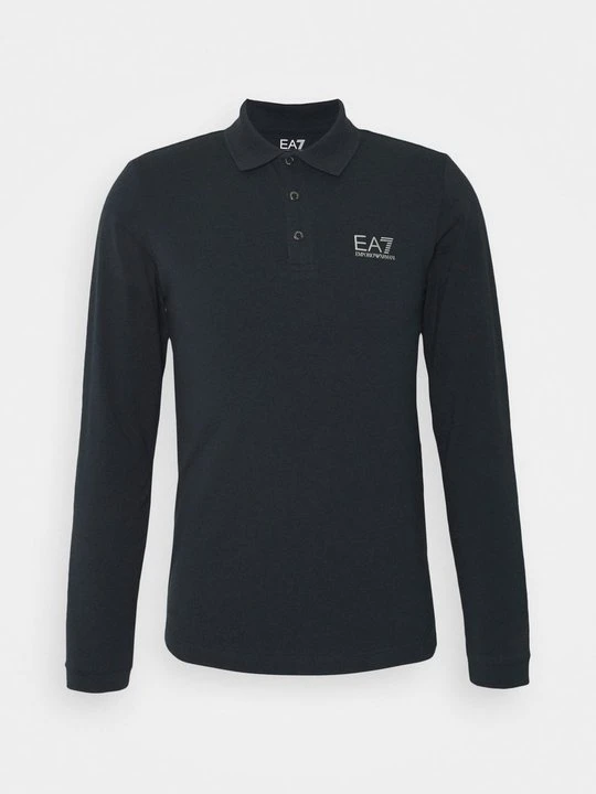 Zdjęcie produktu Bluzka z długim rękawem EA7 Emporio Armani granatowy