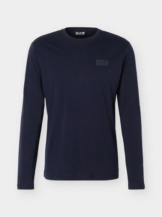 Zdjęcie produktu Bluzka z długim rękawem EA7 Emporio Armani granatowy