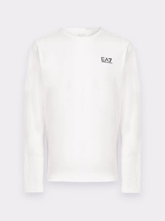 Zdjęcie produktu Bluzka z długim rękawem EA7 Emporio Armani mleczny