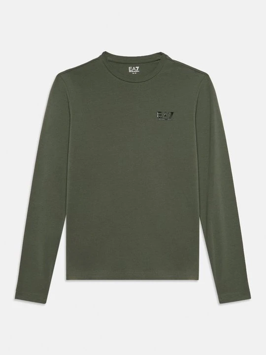 Zdjęcie produktu Bluzka z długim rękawem EA7 Emporio Armani oliwkowy